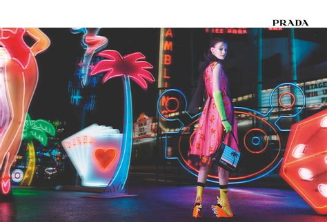 prada neon campaign|Prada .